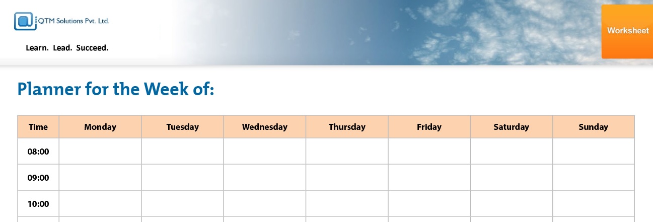 Planner for effective scheduling